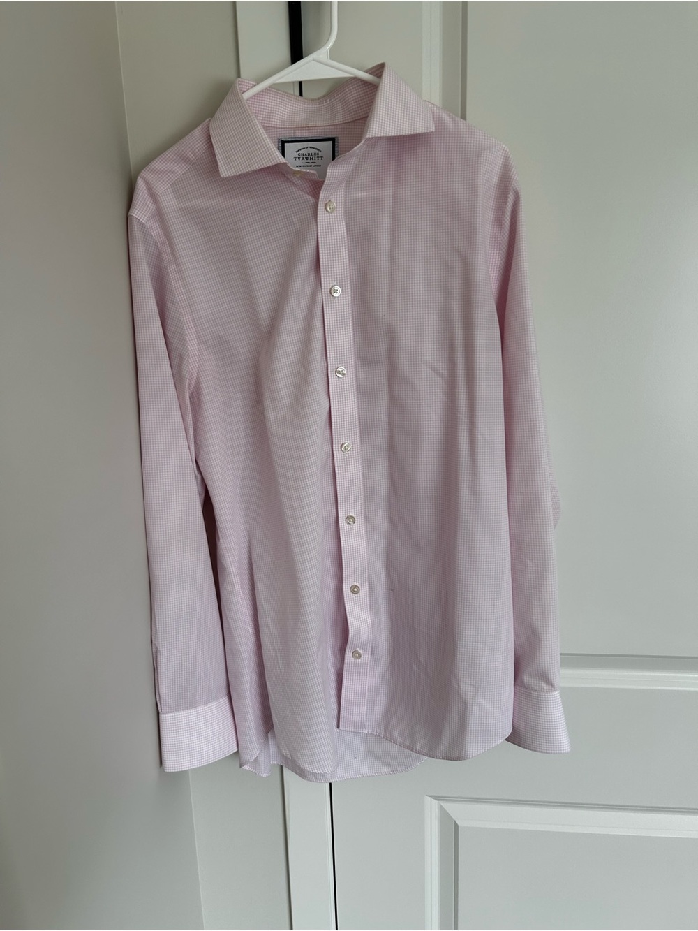 Charles Tyrwhitt Light Pink Dress Shirt